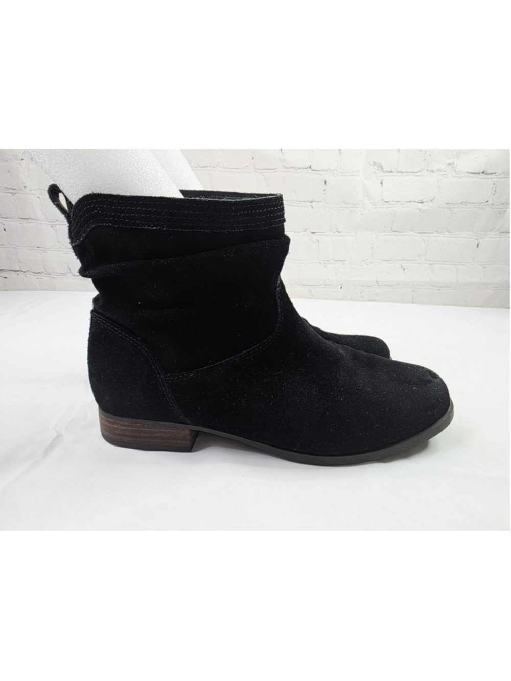 Koolaburra by UGG Boots Lorelei Slouch Booties Black Suede 1096439 Women's 9